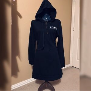 ICON XL Long Hoodie Sweatshirt Dresses